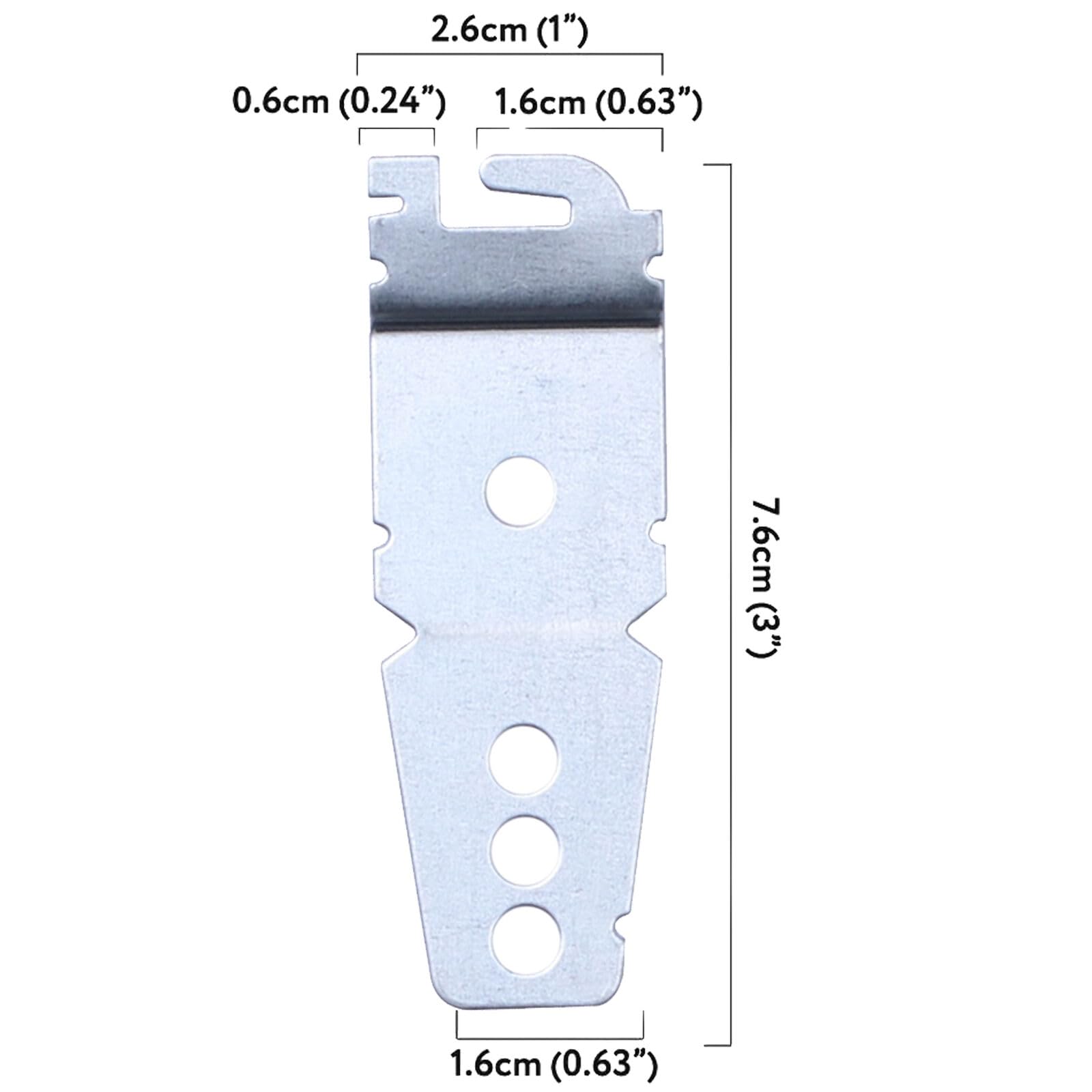 WANSUPYIN 2024 2* Undercounter Dishwasher Mounting Bracket with Screws for Whirlpool for Kenmore 8269145 Accessories