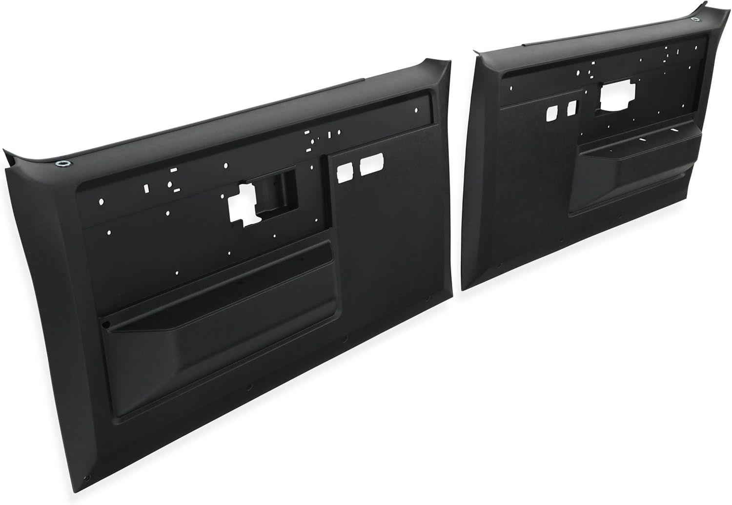 Brothers Trucks FP87FNNBlack Reproduction Door Panel - Front - Non Power - Black - Pair Compatible with Compatible with 1981-1987 Chevrolet/GMC C/K Series Silverado Truck, Blazer/Jimmy & Suburban