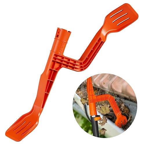 Gutter Cleaning Tool with Threaded, Gutter Cleaner, Mini Rake, Clean