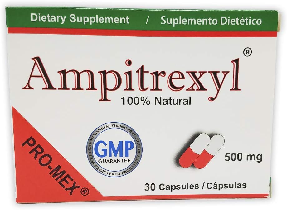 500mg Capsules, Size: 30 by Pro-Mex LLC