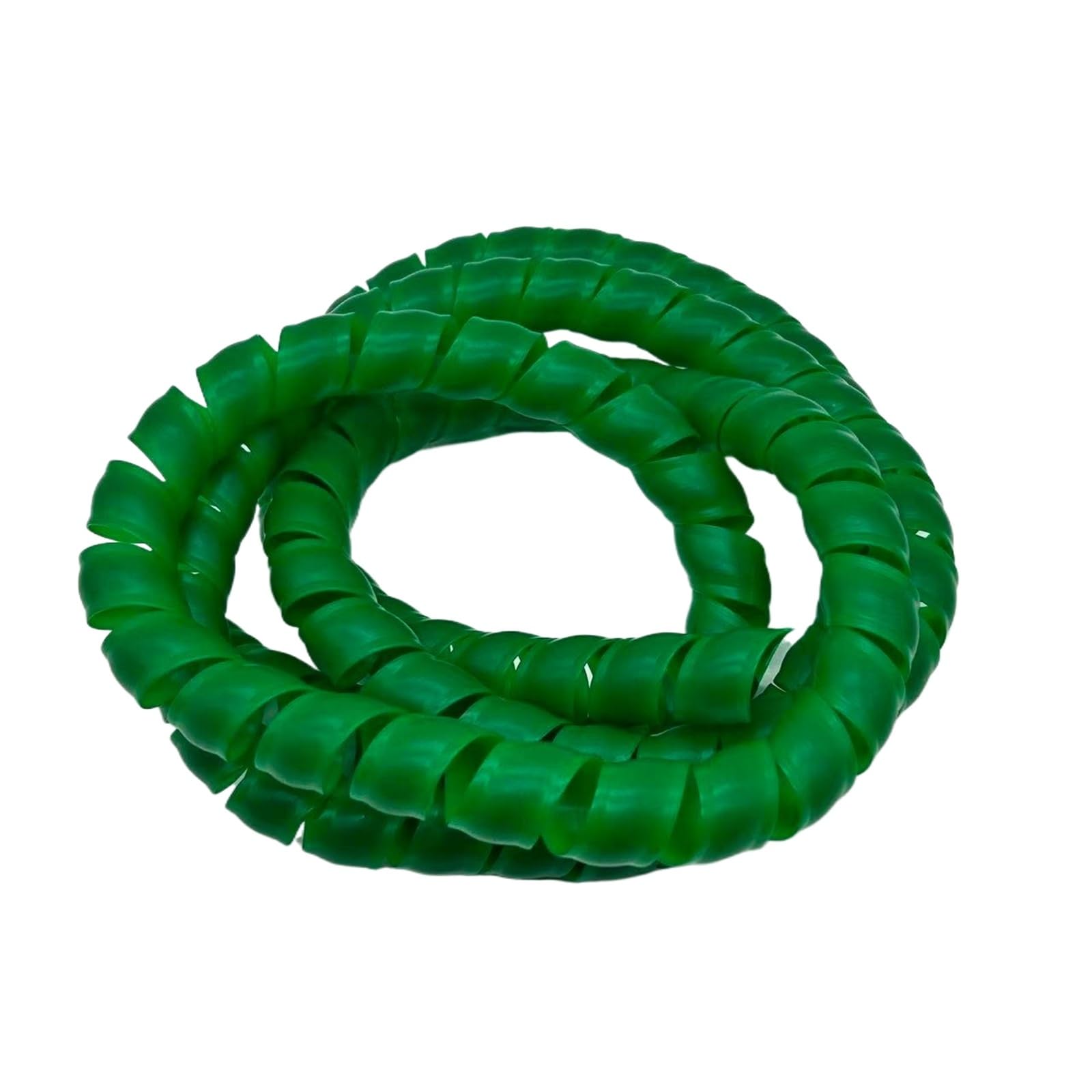 Manicotto flessibile a spirale da 35 mm for organizzatore di cavi, copertura di protezione for tubi idraulici ad alta pressione, cavo di ricarica for veicoli elettrici(Green,5 Meters)