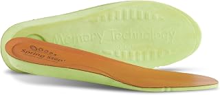Spring Step I-7W – Women’s Orthotic Insole with Full-Length PU Foam Cushioning, Leather Top, and Arch Support for Shoes – EU 38-39 / US 7.5-8.5