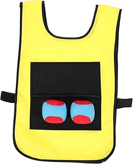 BCOATH 1 Conjunto De Jogo De Jogo Infantil De Alvo Pegajoso Jogo Ao Ar Livre Para Crianças Regata Atlética Colete Pegajoso Colete De Jogo De Marca De Queimada Jogo De Jogar E Pegar