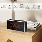 Clock Camera, HD 1080P Wireless Camera with Night Vision, Indoor Security Camera with Motion Detection and Remote App Control, 160° Wide Angle 2.4/5Ghz