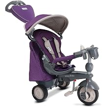smarTrike Infinity Trike Baby Tricycle لـ 1 السنة القديمة ، الأرجواني
