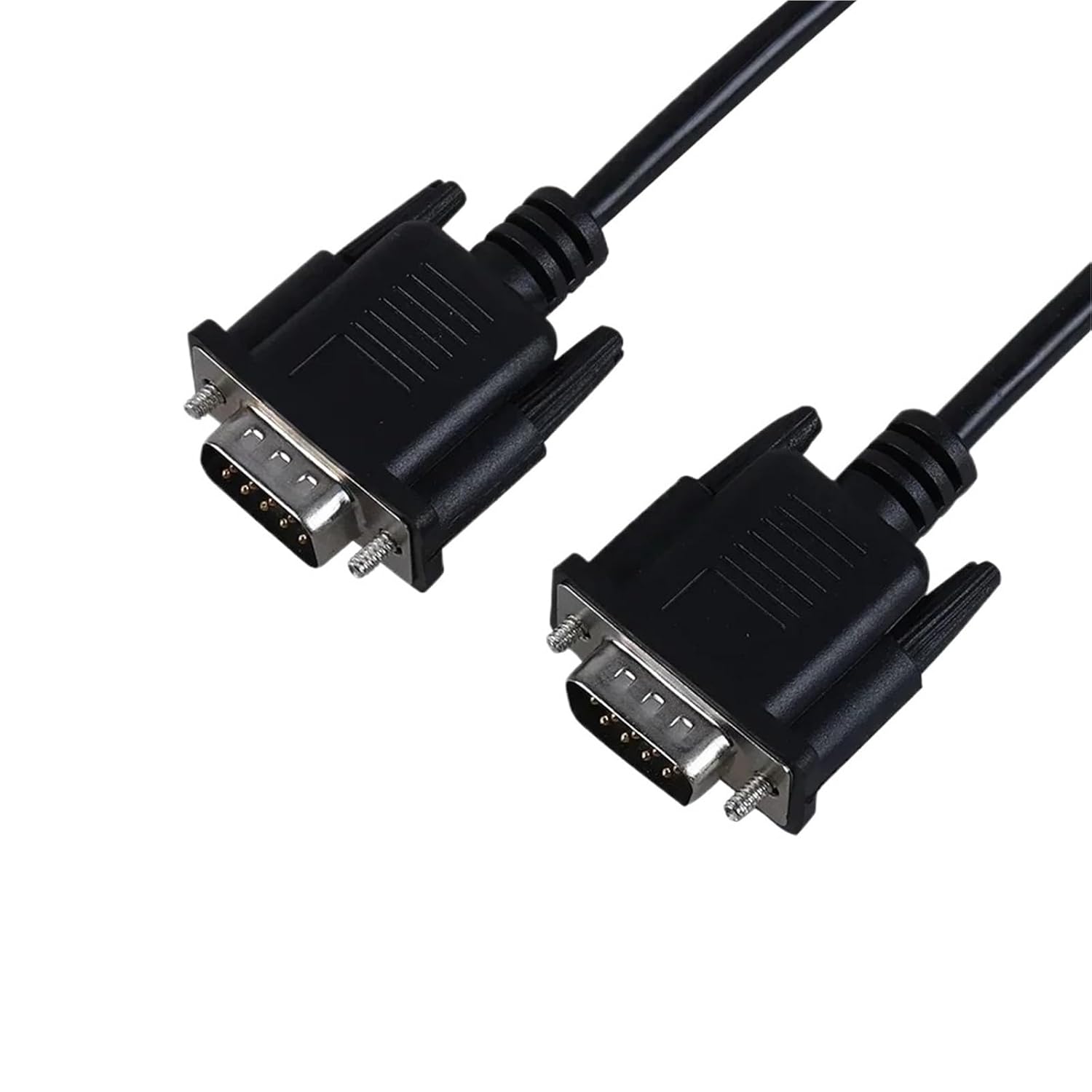1pcs Extended Wires DB9 pin Serial Cable RS232 COM Wires DB9 Female to Female Convert Male to Female Direct Connection(Female to Female,1.5m)