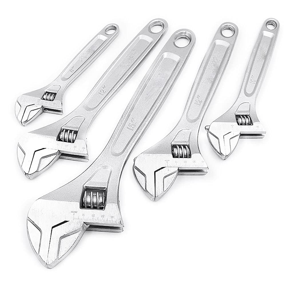 Amazon.co.jp: レンチ330mmシフトスパナ幅広いジョーラバー滑り止め