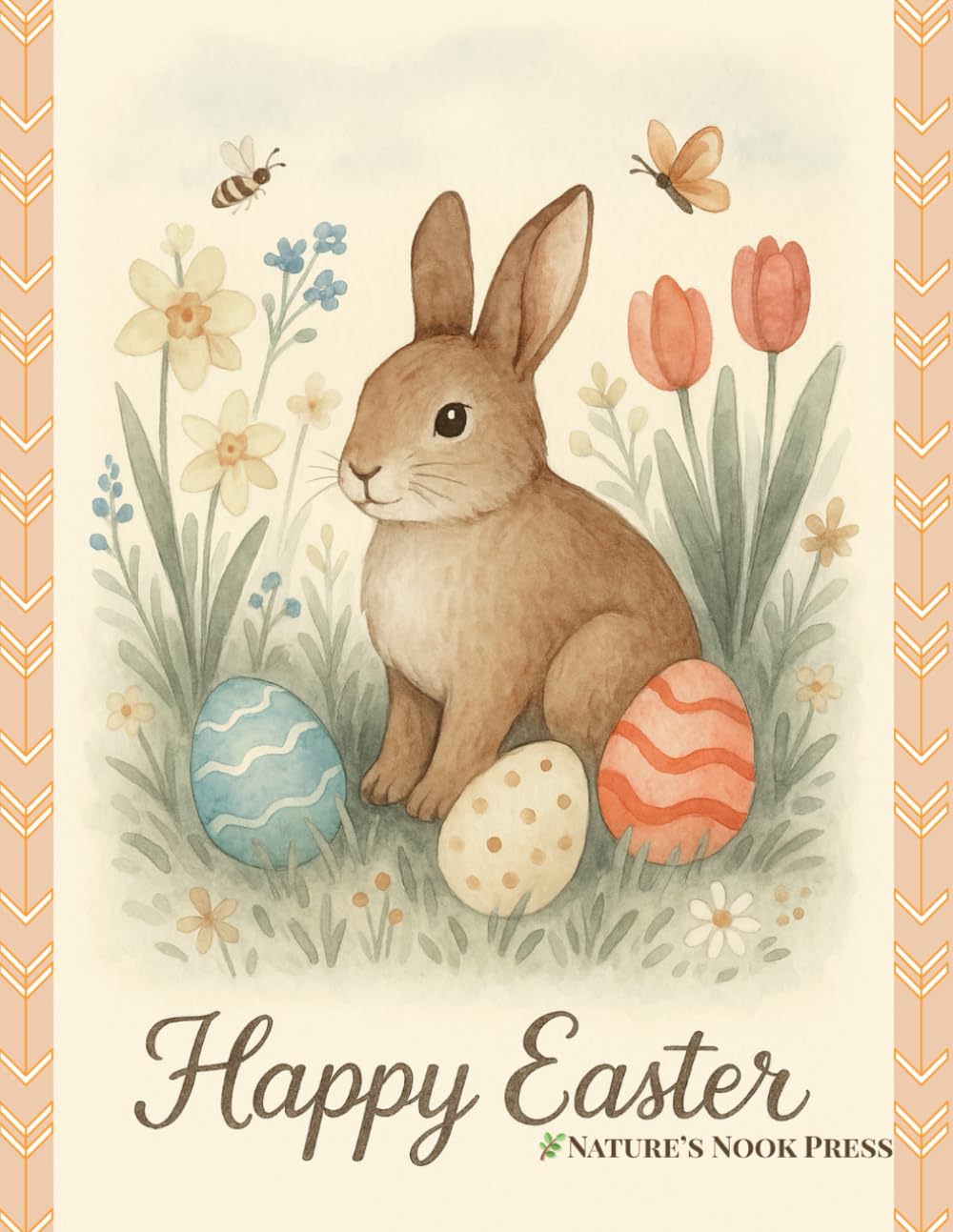 A Waldorf Springtime: A Gentle Easter & Nature-Inspired Coloring Book for Children