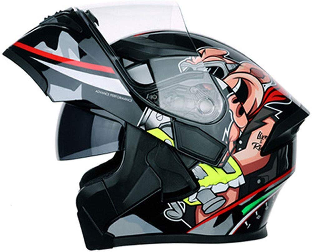 Casque à clapet anti-buée pour éliminer la condensation en conduite moto