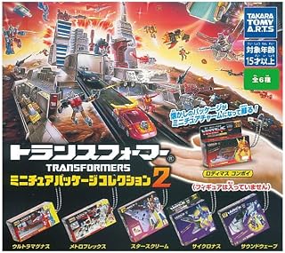 トランスフォーマー ミニチュアパッケージコレクション2 [全6種セット(フルコンプ)] ガチャガチャ カプセルトイ