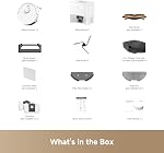 DREAME D20 Air Plus Robot sous vide et Mop Combo avec 20,000Pa Aspiration, 120 Jours Hand-Free, anti-tangling Tech, dock d'empilage automatique, nettoyage de tapis profond et la navigation intelligente, blanc