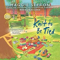 Knit to Be Tied Audiolibro Por Maggie Sefton arte de portada