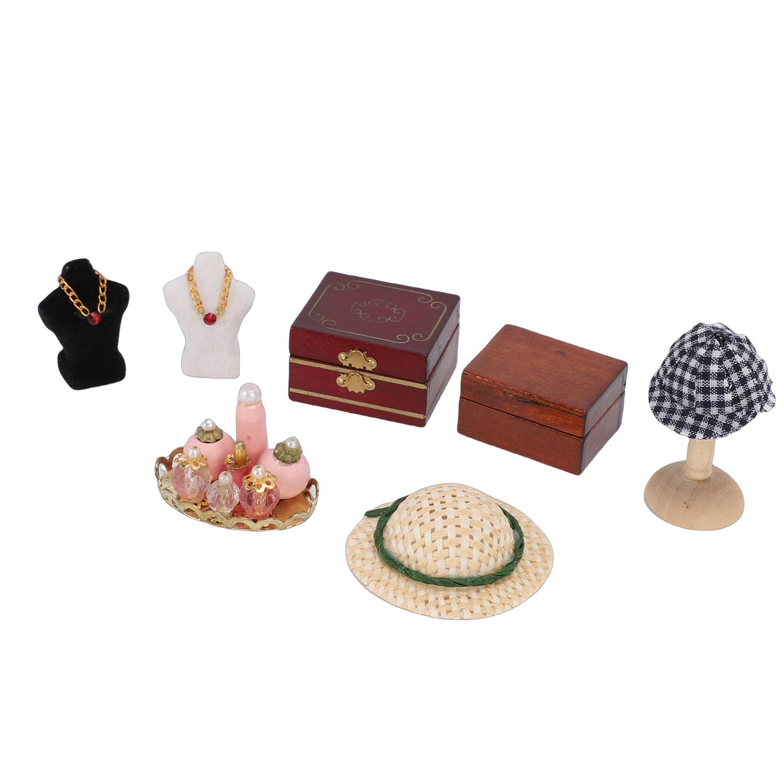 Accessori per case delle bambole in miniatura Dettagli intricati per la scena di una casa delle bambole realizzata in scala 1:12