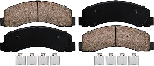 Miniatura 5 de Detroit Axle - Pastillas de freno para Ford F-150 2012-2020, 2013 2014 2015 2016 2017 2018 2019 pastillas de freno de cerámica reemplazo delantero y