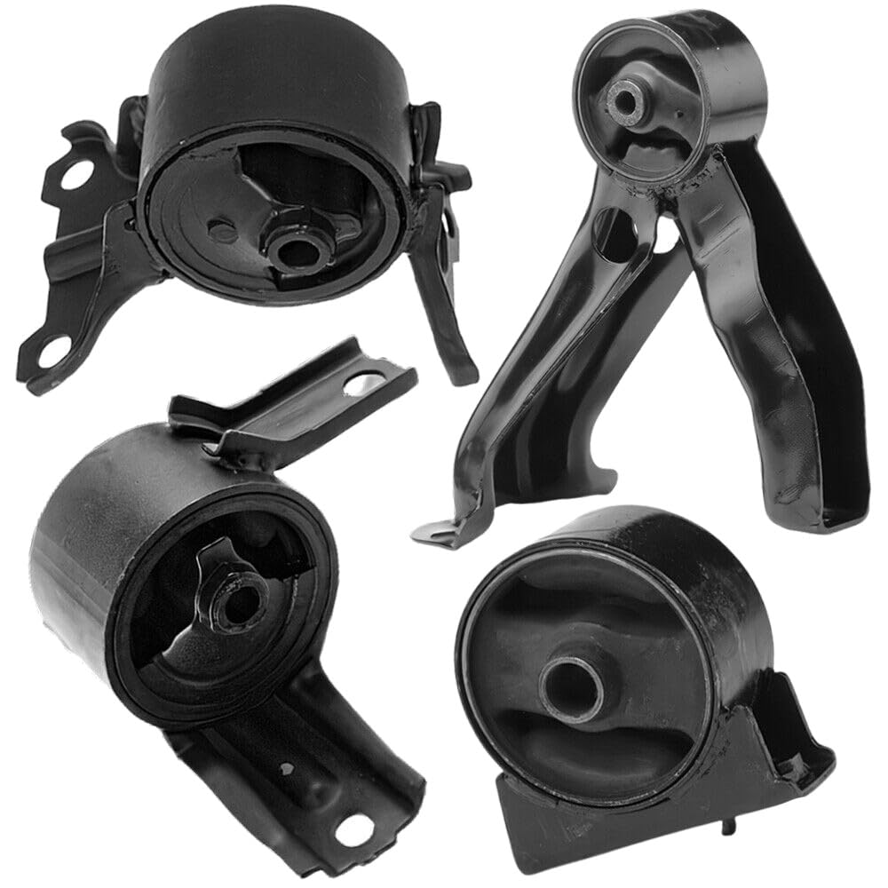 Amazon.com: MMATTER 4pcs Engine Motor and Transmission Mount Set  