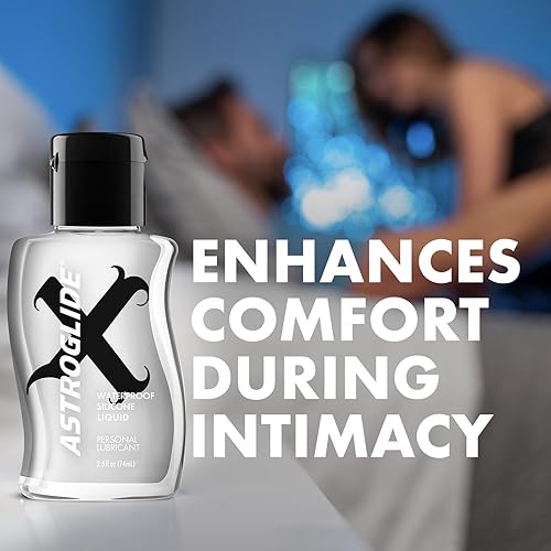 Miniatura 6 de Astroglide Lubricantes de silicona (5 oz y 2.5 oz) Lubricantes personales de alta calidad, lubricantes sexuales sedosos de larga duración,