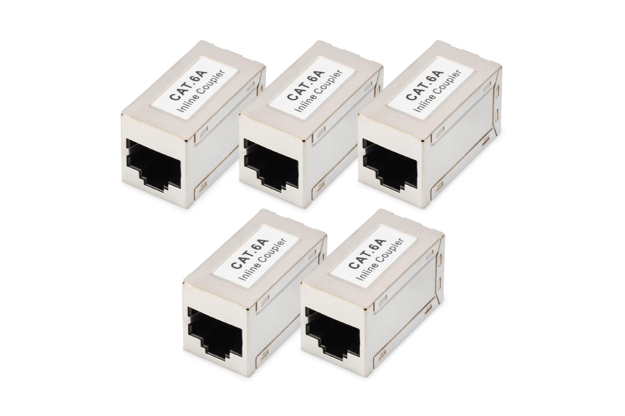 Digitus Cat 6A Modular Couplers. Shielded - 5 Pieces
