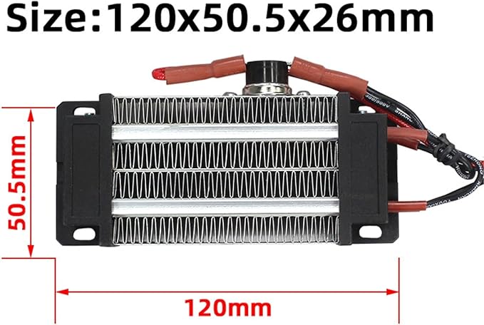 Calefactor Eléctrico Cerámico PTC 200W 110V miniatura 2