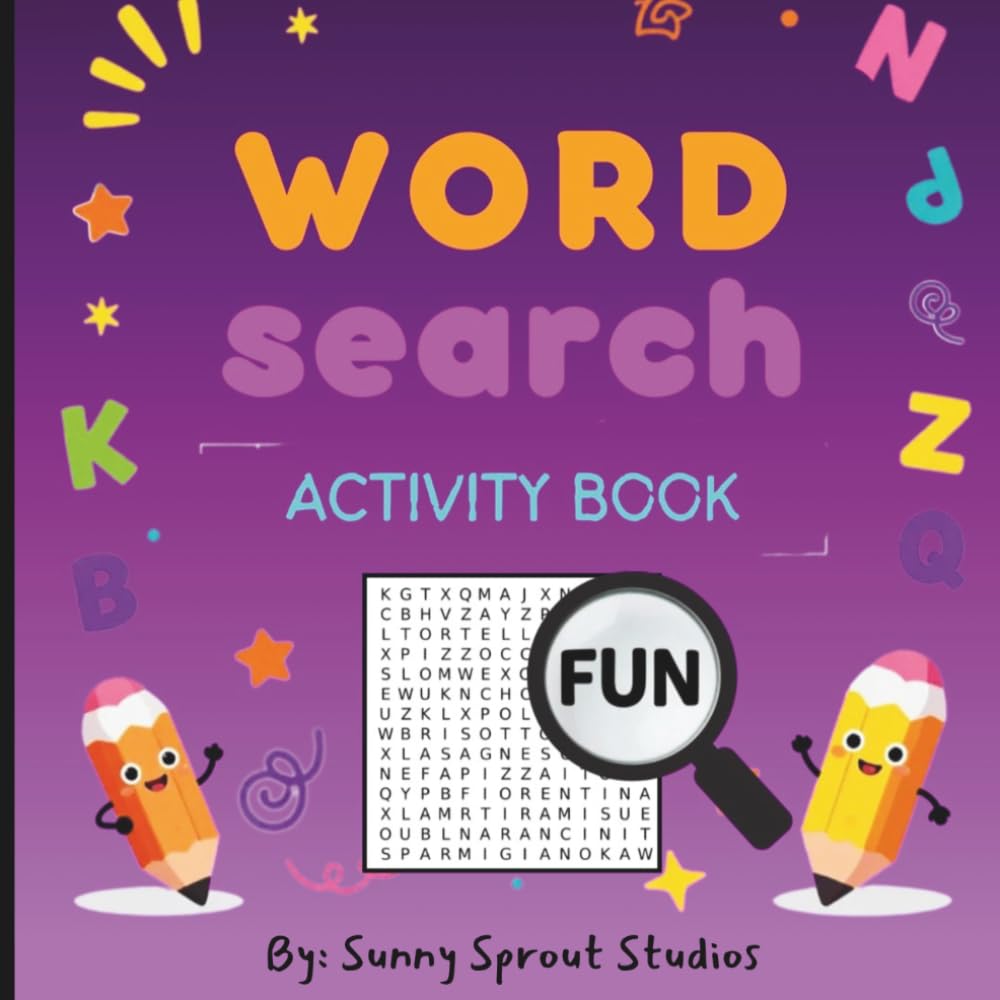 Word Search Activity Book