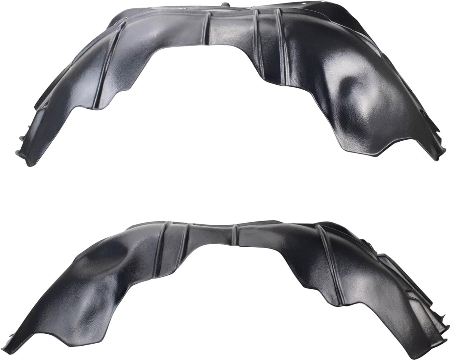TRQ Front Inner Fender Liner Set Compatible with 2016-2018 Chevrolet Silverado 1500 2019 Silverado 1500 LD GM1248259 GM1249259