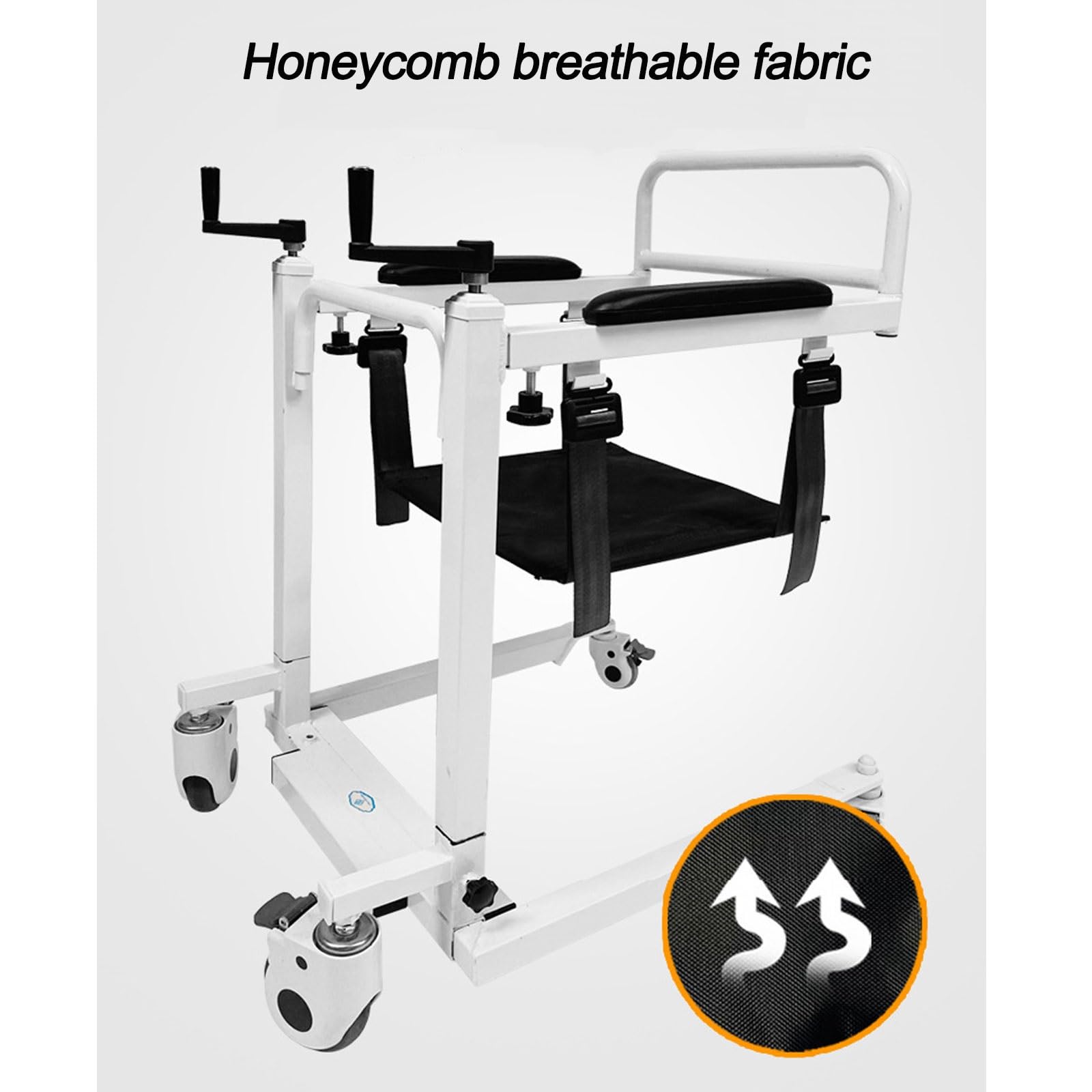 Silla de Traslado for Personas Mayores, Grúa for Elevación y Traslado de Pacientes, Silla de Ruedas Elevadora de Enfermería, Elevador for Silla de Ruedas (Size : A)