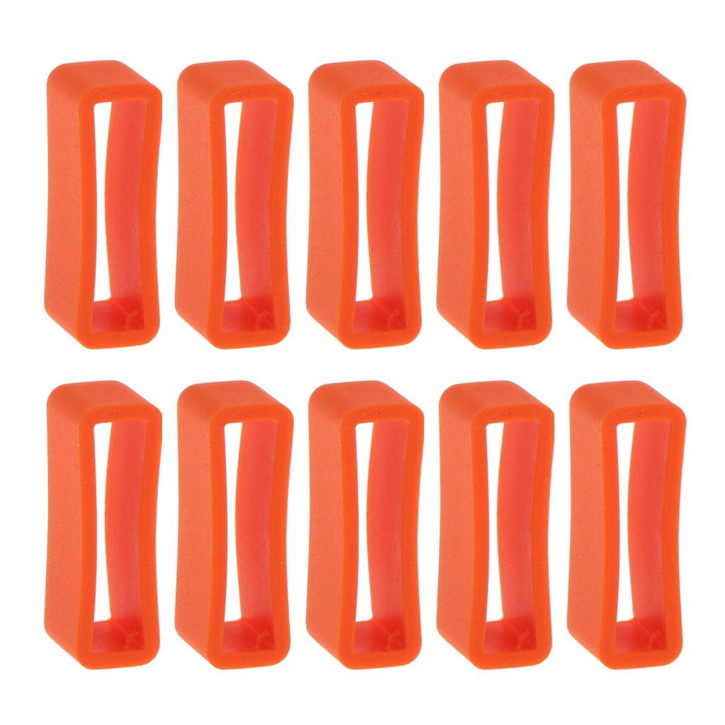 LOOM TREE 10 Pieces Rubber Replacement Watch Band Leather Strap Loops 24mm Orange Watches, Parts & Accessories | Wristwatch Bands (B09ZTS7ZG2) Amazon Price History, Amazon Price Tracker