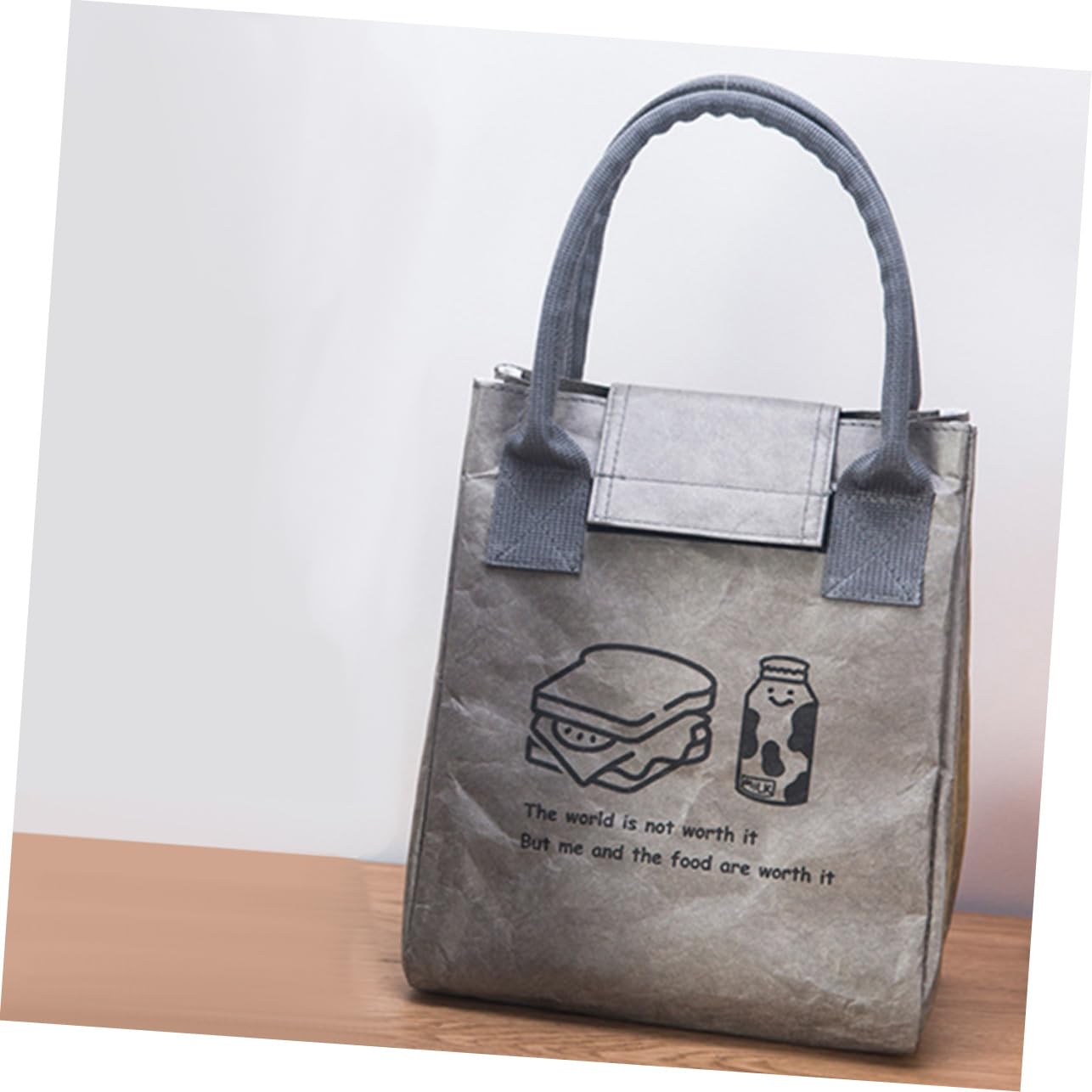 MAGICLULU 4piezas Bolsa De Almuerzo Aislante Diseño Elegante Para Oficina y Escuela Fiambrera De Gran Capacidad y Material Resistente Mantiene Comidas Calientes o Frías Por Horas