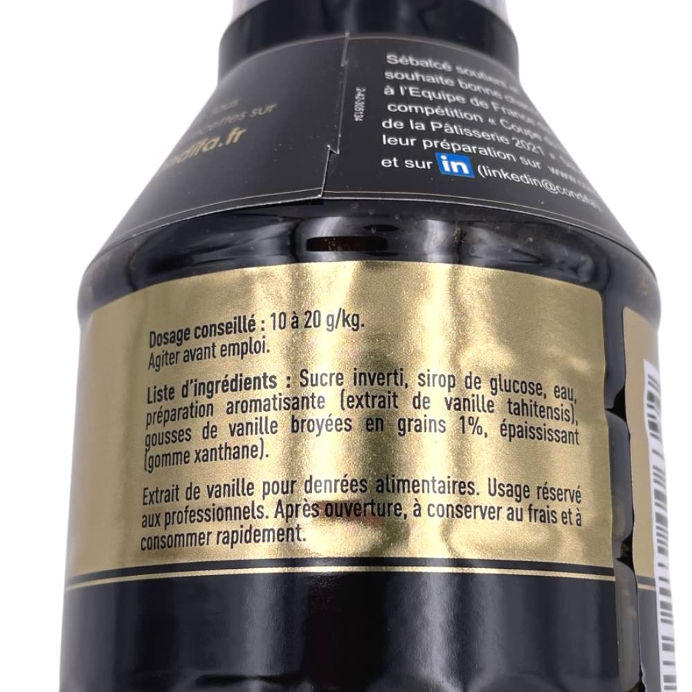 Extrait de Vanille Tahitensis Sébalcé 500 ml