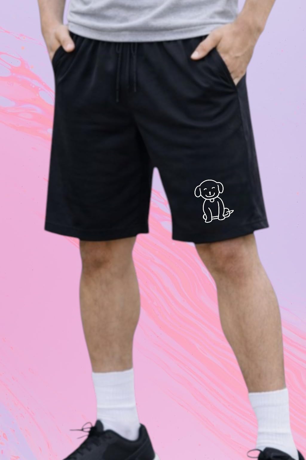 Beaubay Clothing Men's Shorts Black 118-picture-35