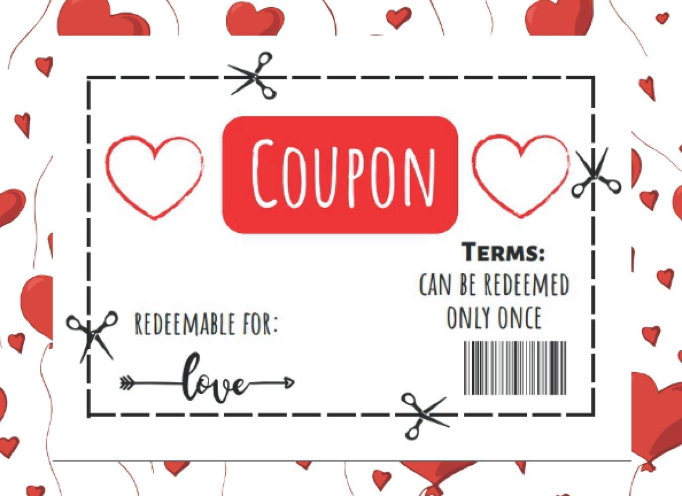 Coupon Book for Couples: Romantic Gift for Couples, Boyfriend, Girlfriend, Husband and Wife