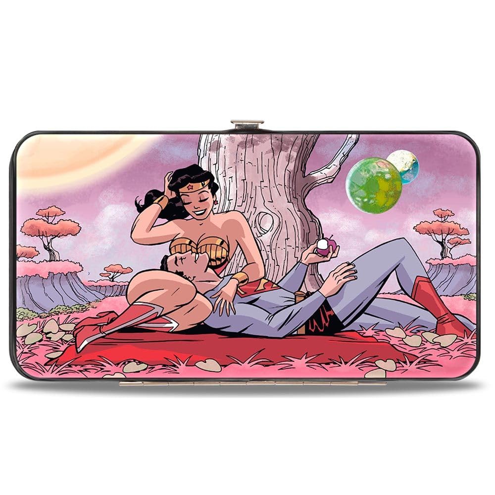Buckle-Down Unisex Wonder Woman -Adult's Hinge Wallet-, One Size