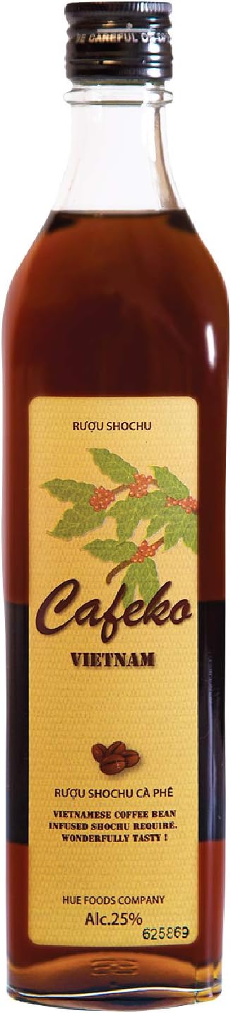 Amazon Co Jp ベトナムコーヒー焼酎 Cafeko 焼酎 25度 500ml 食品 飲料 お酒