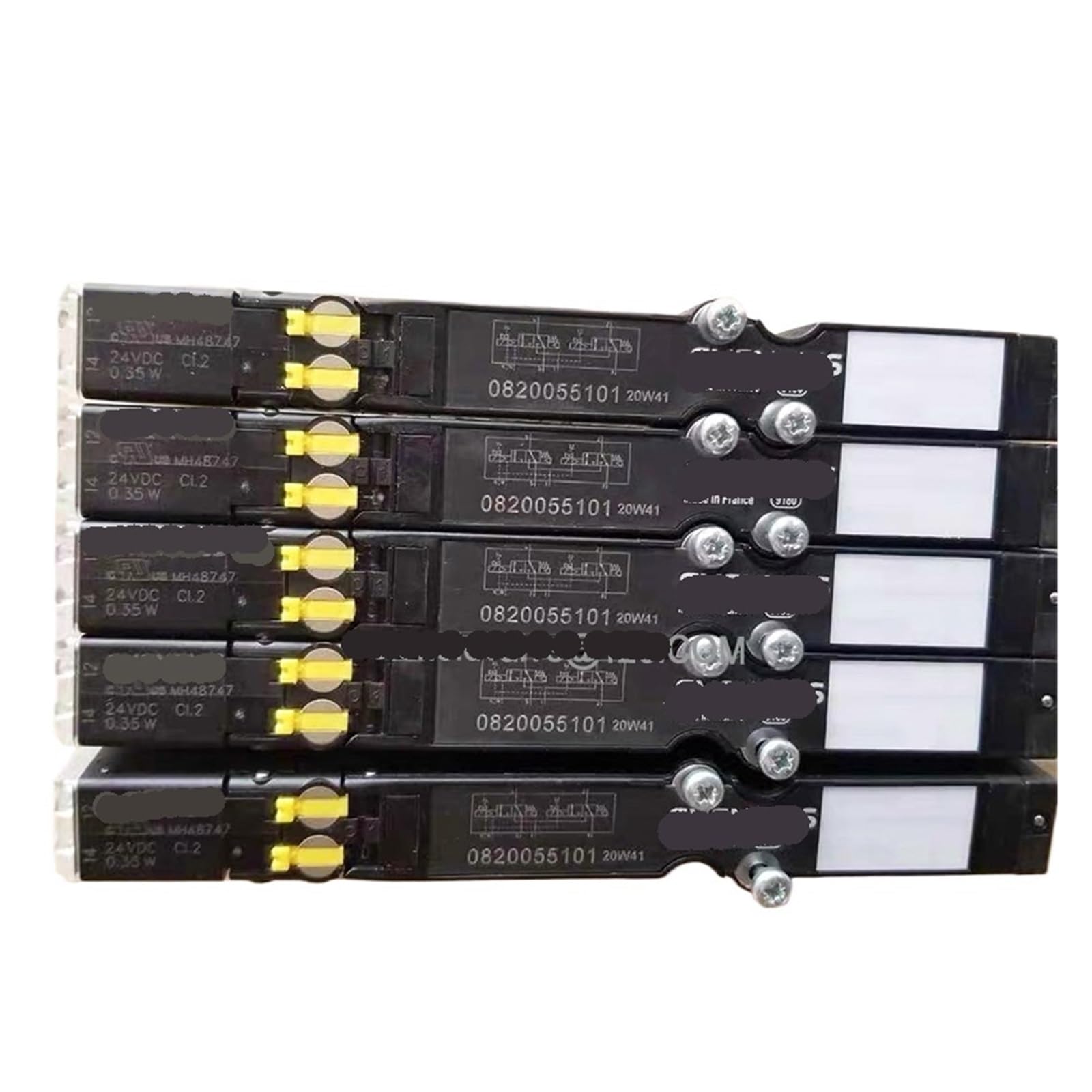 Électrovanne 0820055101 24V CC valve pneumatique de rechange pour machine