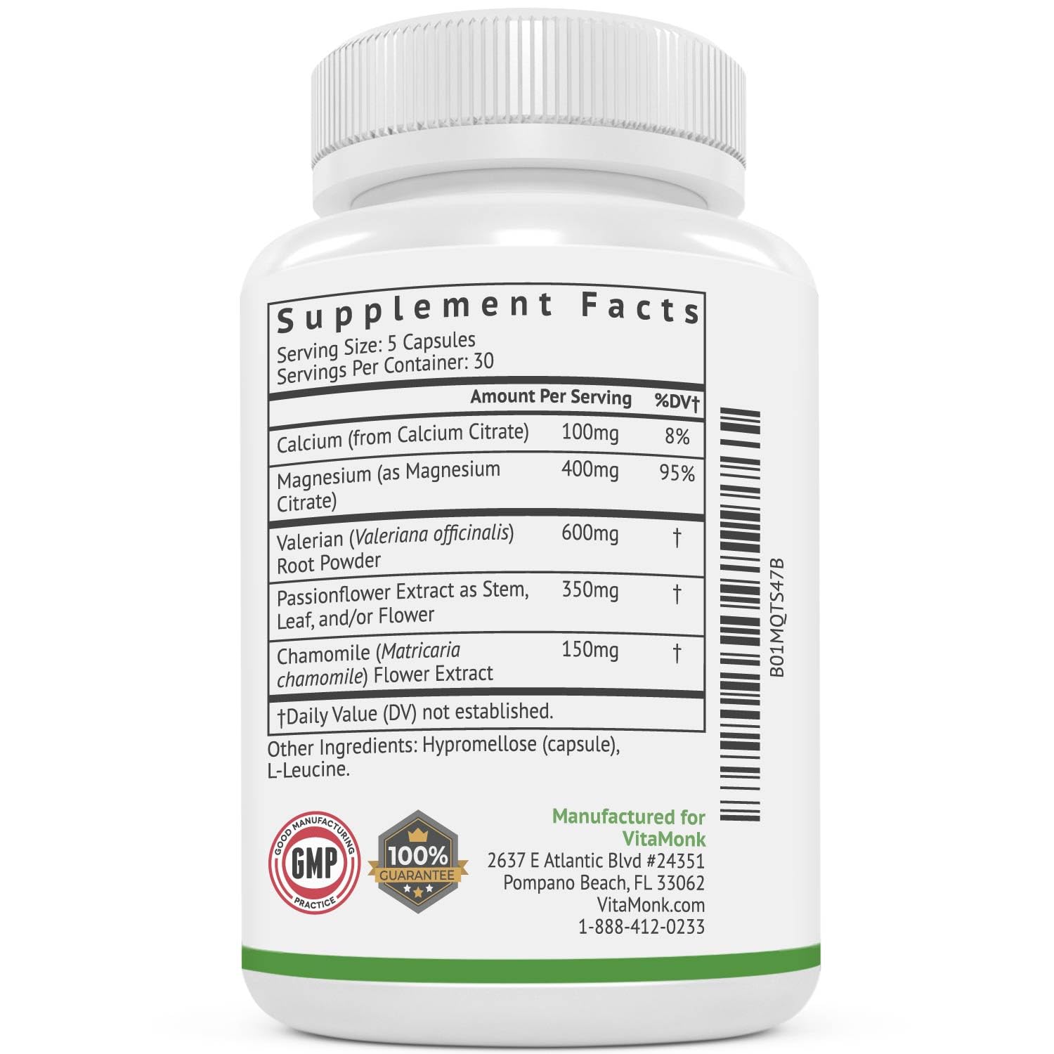 VitaMonk Muscle Relaxer Supplement for Natural Sore Muscle Relief — Amazon image 7