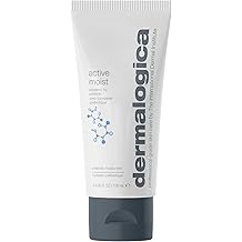 Dermalogica Active Moist Face Moisturizer, Oil-Free Lightweight Daily Hydrating Lotion, Helps Improve Skin Texture and Combat Surface Dehydration for Women and Men