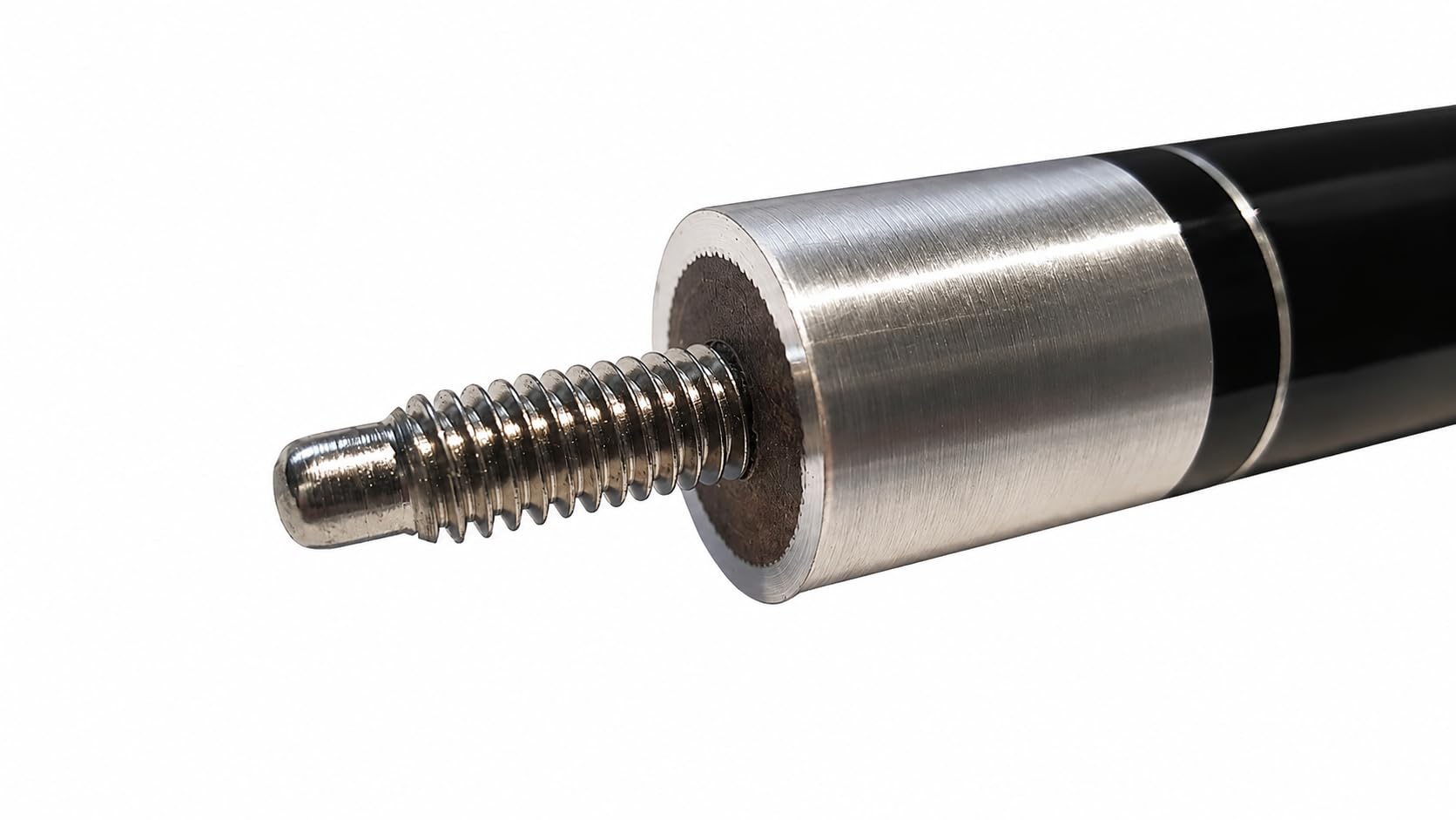 John West Junior Pool Billardqueue 130 cm | 2-teilig, Metallgewinde, Griffband, 13 mm Klebeleder