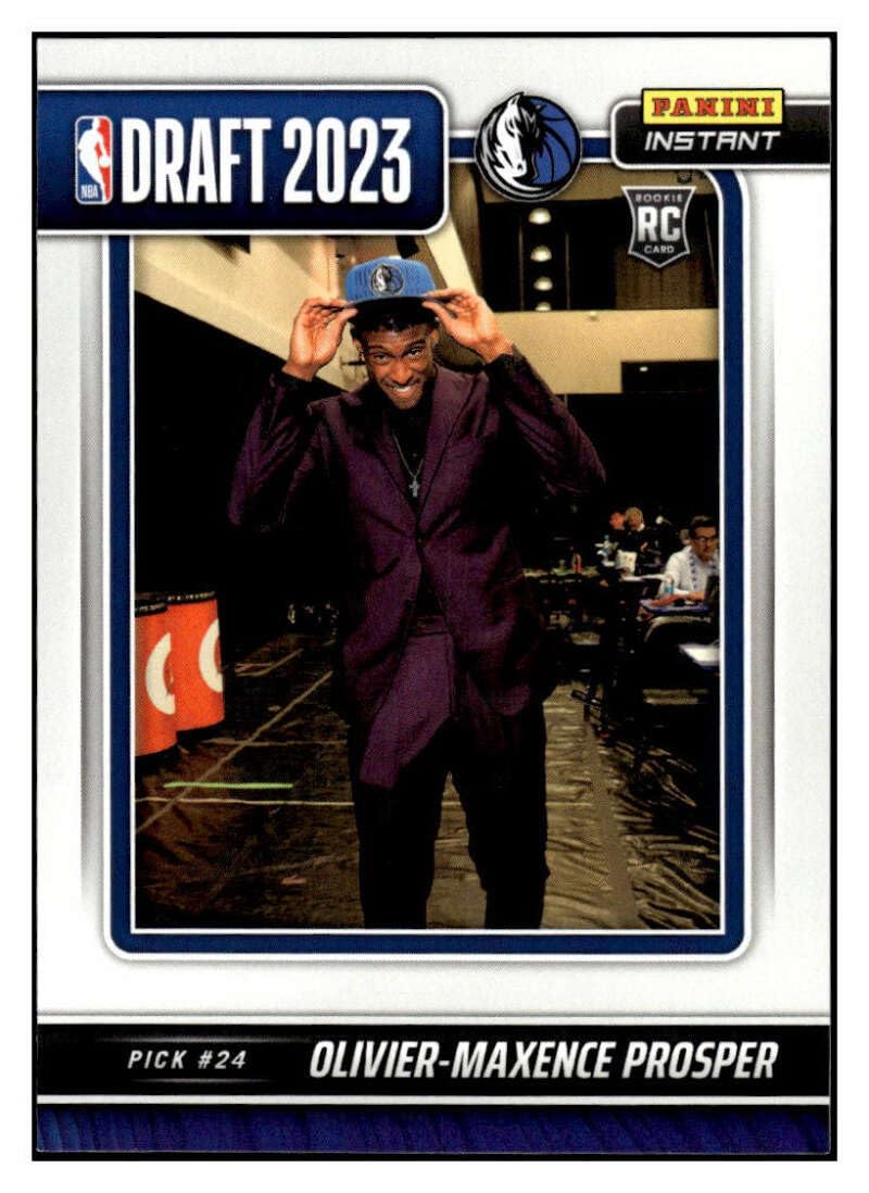 OLIVIER-MAXENCE PROSPER RC 2023-24 Panini Instant Draft Night /428 ROOKIE #DN21 Mavericks NM+-MT+ NBA Basketball