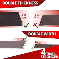 Vista 2 de Tiras de cinta magnética con parte trasera adhesiva, imanes adhesivos fuertes 3M para manualidades, láminas magnéticas adhesivas flexibles planas