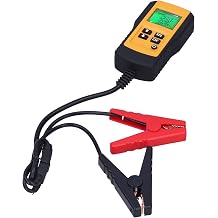 AE300 Digital Battery Analyzer, Accuracy 12V Car Battery Tester with LCD Screen, Non Destructive Battery Indicator for Voltage, CCA Status Analysis