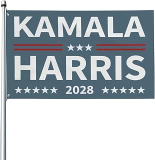 5x8 Feet Kamala Harris for President 2028 Flag Vote Kamala Harris Garden Flags Yard Signs Banner No Flagpole