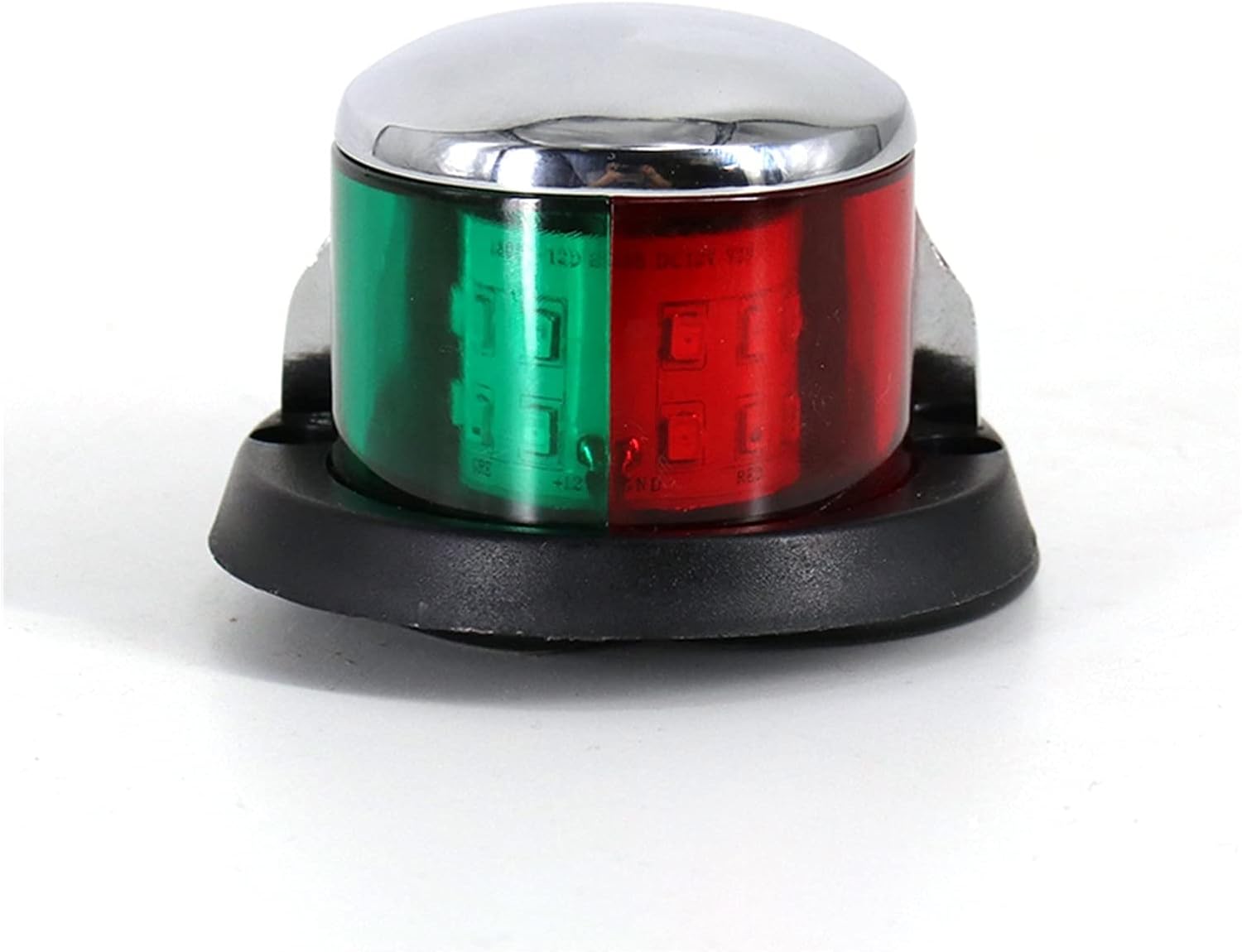 Stern Light Boat Anchor Light 12V24V Boat Marine Yacht Sailing Red Green Bow Navigation LED Warning Light Signal Lamp zinc Alloy Industry Leading Optical Design