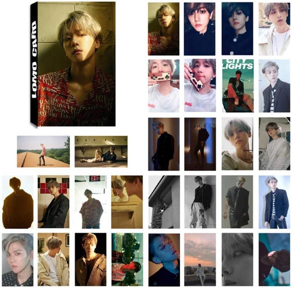 Gecheng Popular EXO BAEKHYUN Single 07 SOLO UN Village Box Small Card Photocard Card