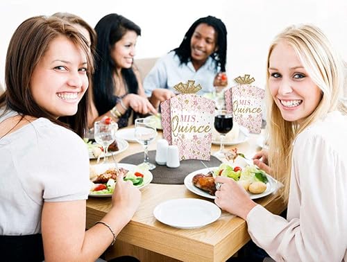 Miniatura 5 de Big Dot of Happiness Mis Quince Anos - Decoraciones de mesa - Centros de mesa plegables y acampanados para fiesta de cumpleaños de quinceañera, 10