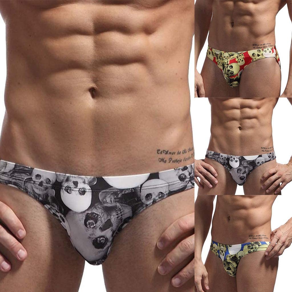 Summer Swimwear Men Swimsuit Mens Sing Shorts Trunks Sun De Praia Homens badpak 2019 Zwembroek Heren cuecas :, L-image-15