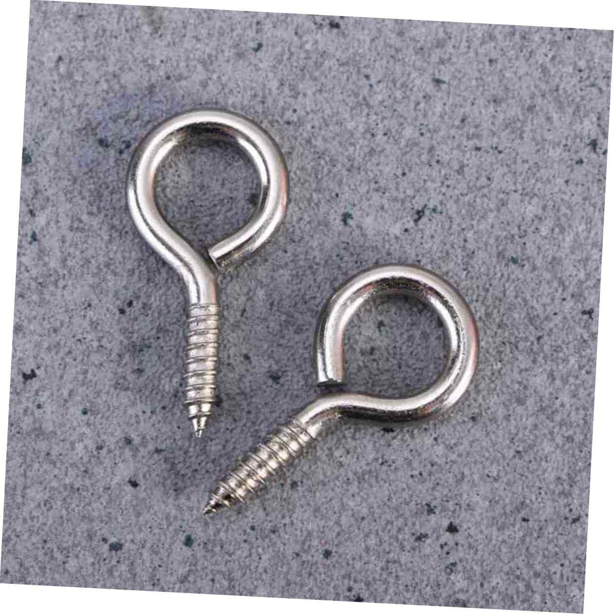 VILLCASE 25pcs Screw Eye Pin for Jewelry Crafting Sturdy and Ergonomic Design Easy to Use