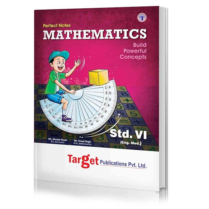 Buy Std 6 Perfect Notes Maths Book English Medium Maharashtra State