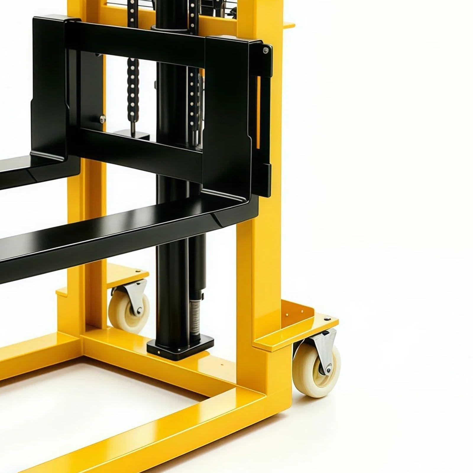 widły do ​​palet Ręczny hydrauliczny wózek podnośnikowy 1000kg, 85cm, regulowana szerokość wideł dla magazynu