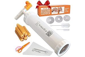 Churro Maker Mastery: Unleash Your Inner Baker with Churrera, Piping Bag, Scissors, and Bonus Recipe