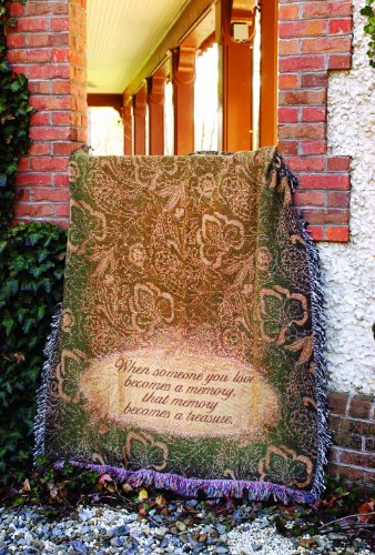 Manual Memorial 50 X 60-Inch Tapestry Throw, When Someone You Love #TOP1