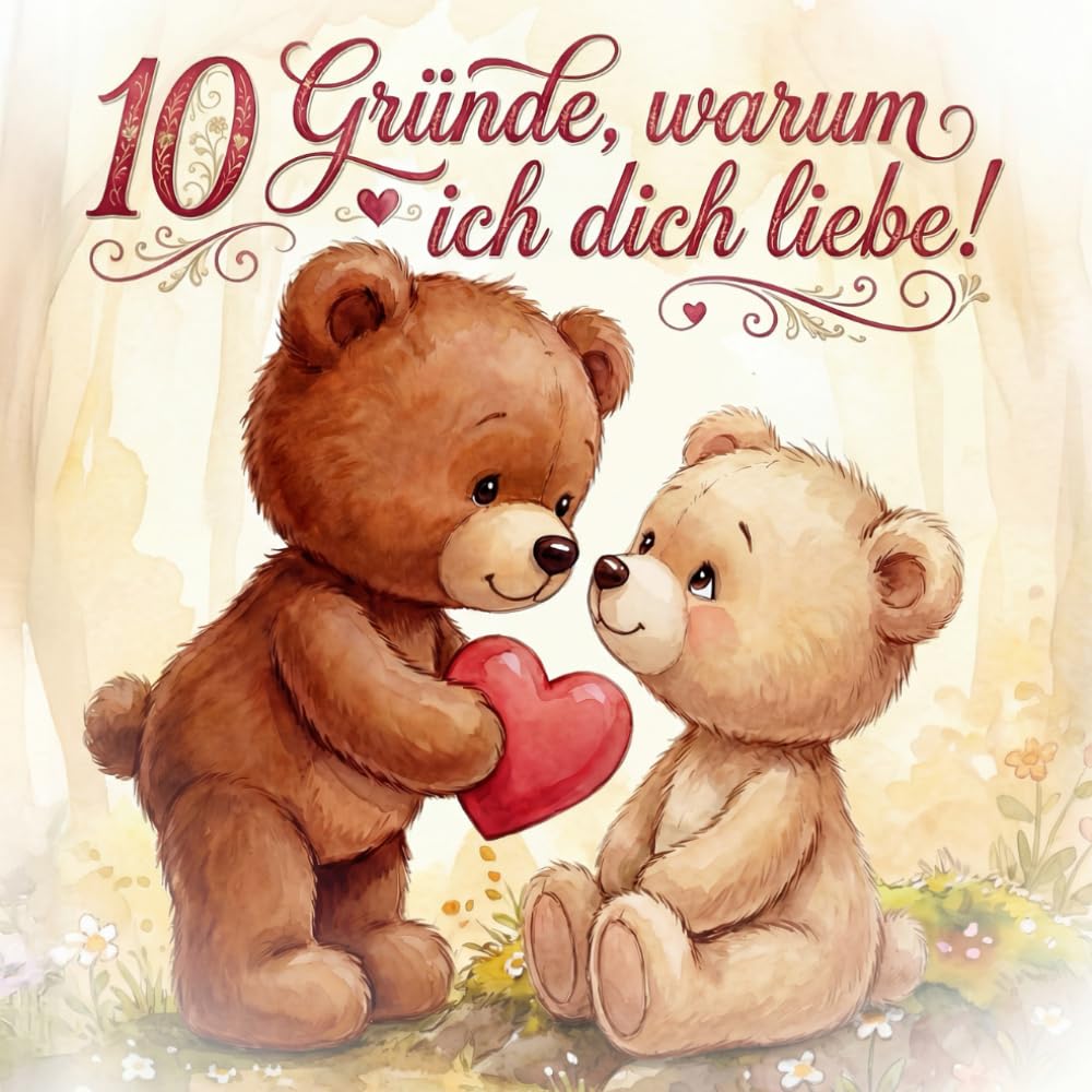 10 Gründe, warum ich dich liebe!: Ein liebevoll gestaltetes Buch für einen besonderen Menschen